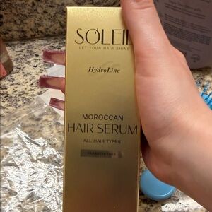 Gold Moroccan Hair Serum for All Hair Types
